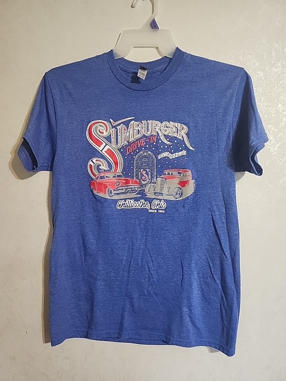 Sumburger Drive-In Business T-Shirt Chillicothe Ohio sz Med Est 1953 NWOT